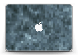 Gråblå pixel Skin MacBook Pro 13” -2015