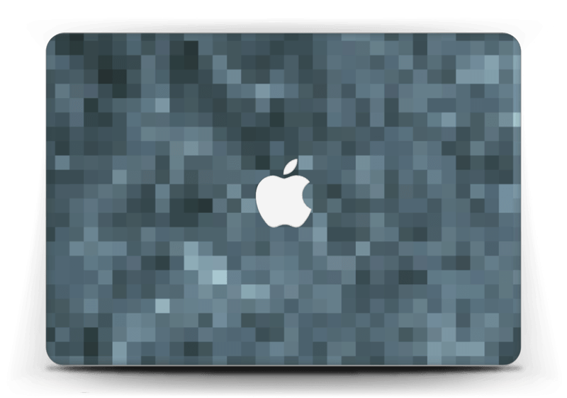 Sininen pikseli tarrakuori MacBook Air 13”