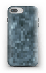 Sininen pikseli kuoret IPhone 7 Plus tough
