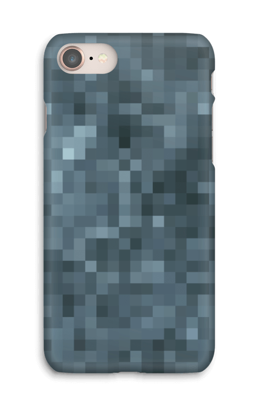 Pixels Cinzentos Capa IPhone 8