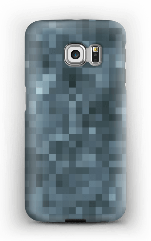 Pixels Cinzentos Capa Galaxy S6 Edge