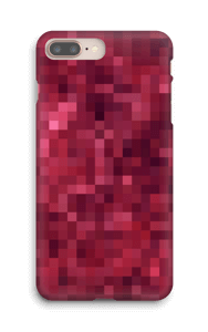 Punainen pikseli kuoret IPhone 8 Plus