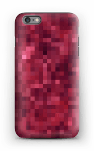 Rød piksel deksel IPhone 6 Plus tough