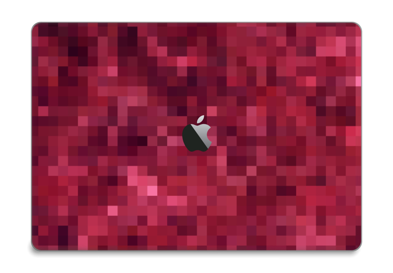 Red pixles Skin MacBook Pro 15” 2016-