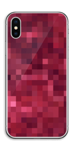 Pixels rosa Skin IPhone X