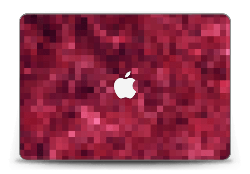Red pixles Skin MacBook Pro Retina 15” 2015