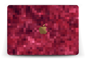 Punainen pikseli tarrakuori MacBook 12”