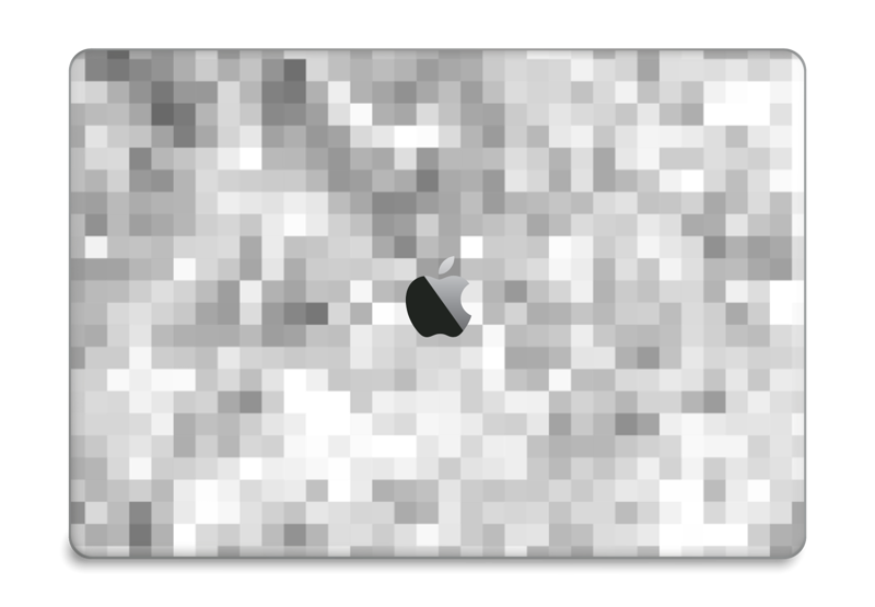 Svart-hvit pixel Skin MacBook Pro 15” 2016-