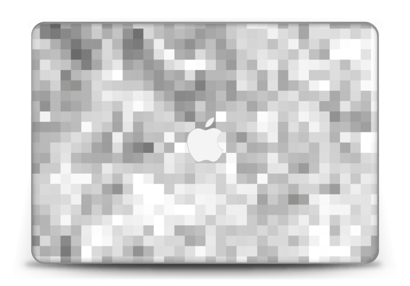 Silver pixels Skin MacBook Pro Retina 15” 2015