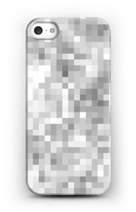 Harmaa pikseli kuoret IPhone SE