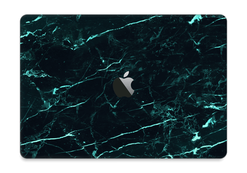 Grønn og svart marmor Skin MacBook Pro 13” 2016-