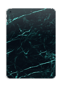 Preto e verde Skin IPad 2017