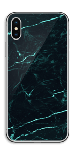 Preto e verde Skin IPhone X