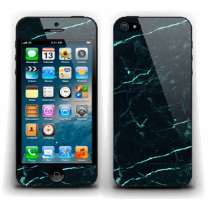 Preto e verde Skin IPhone 5