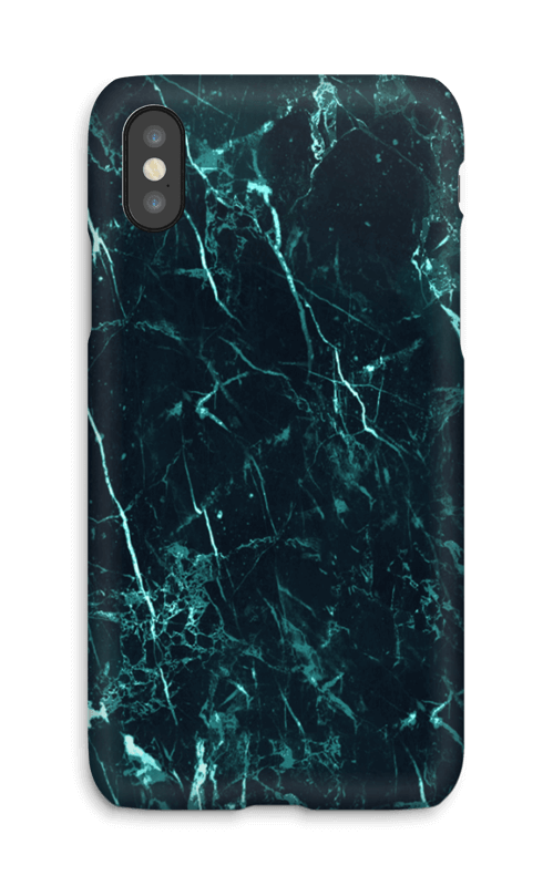 Turkis marmor deksel IPhone X