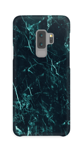 Turkis marmor deksel Galaxy S9 Plus