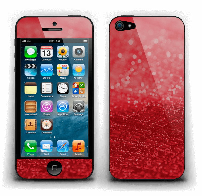 Brilhos de Natal Skin IPhone 5