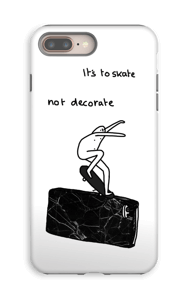 Skeittaus ennen muuta kuoret IPhone 8 Plus tough