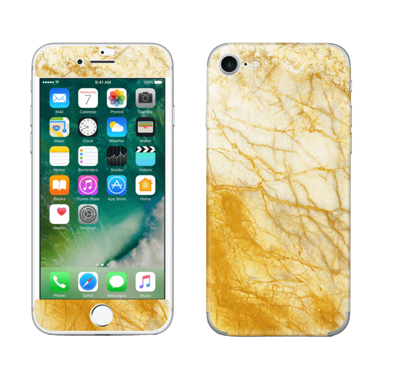 Rust og gull stein Skin IPhone 7