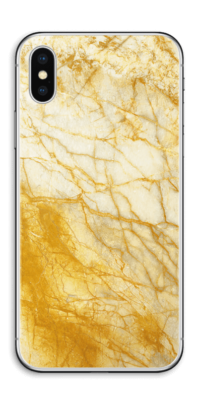 Rust og gull stein Skin IPhone X