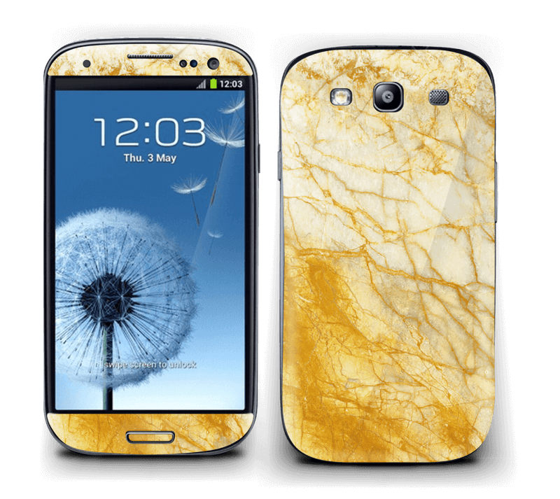 Rust og gull stein Skin Galaxy S3