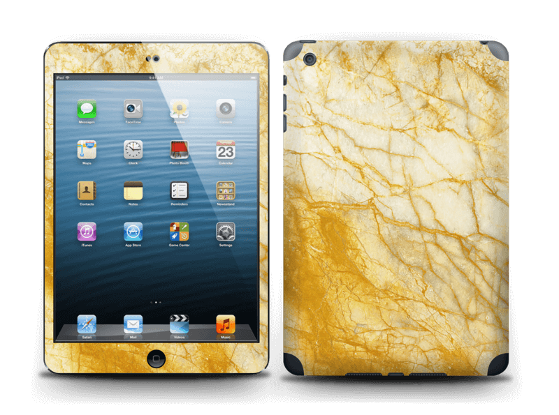 Rust og gull stein Skin IPad mini 2