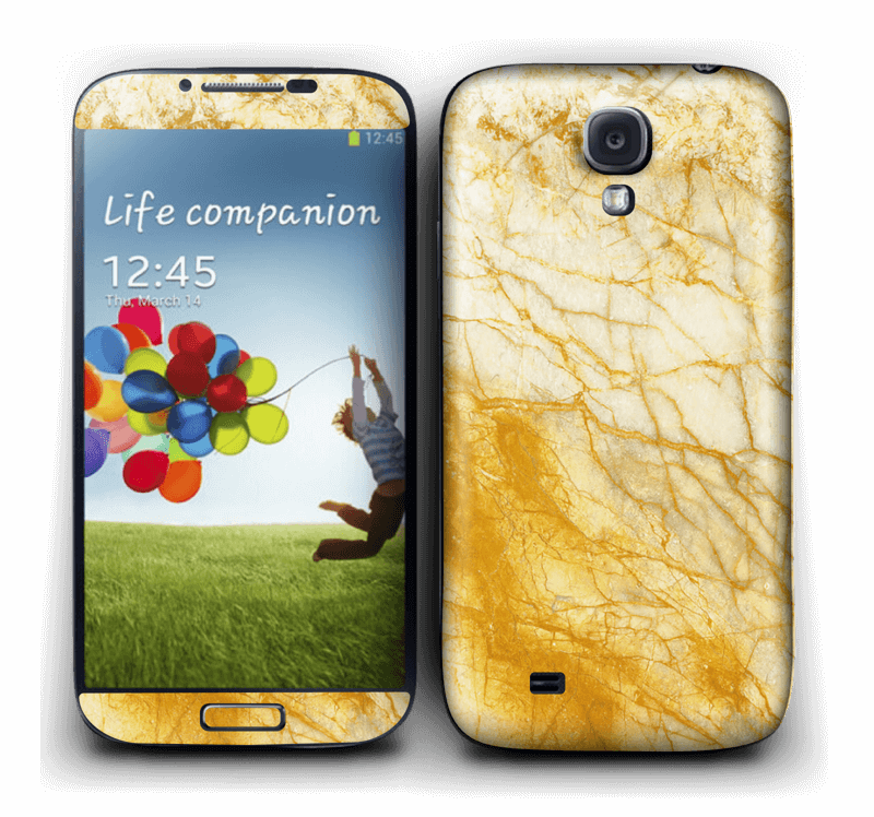 Golden rusty marble design