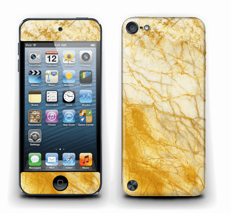 Rust og gull stein Skin IPod Touch 5th Gen