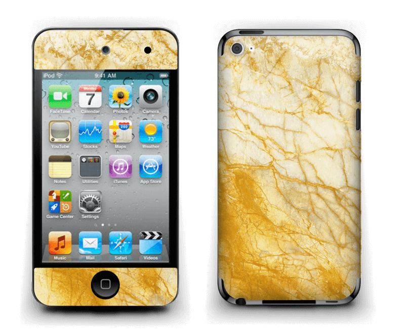 Rust og gull stein Skin IPod Touch 4th Gen