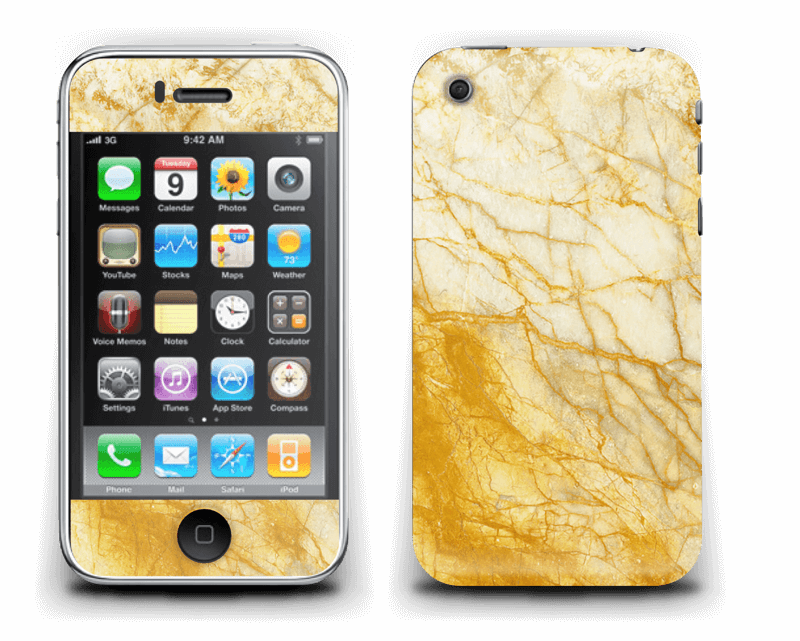 Rust og gull stein Skin IPhone 3G/3GS