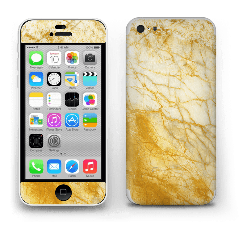 Rust og gull stein Skin IPhone 5c