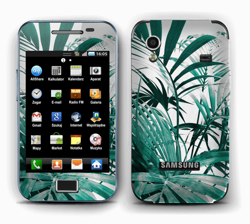 Jungle tropicale Skin Galaxy Ace