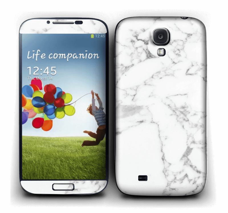 Carrara marble Skin Galaxy S4