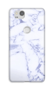 氷のようなブルーマーブル ケース Pixel 2