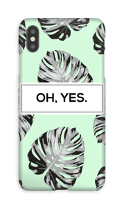 Oh, yes. Verde funda IPhone XS Max