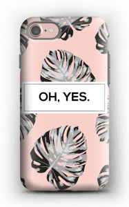 Yes-persikka kuoret IPhone 7 tough