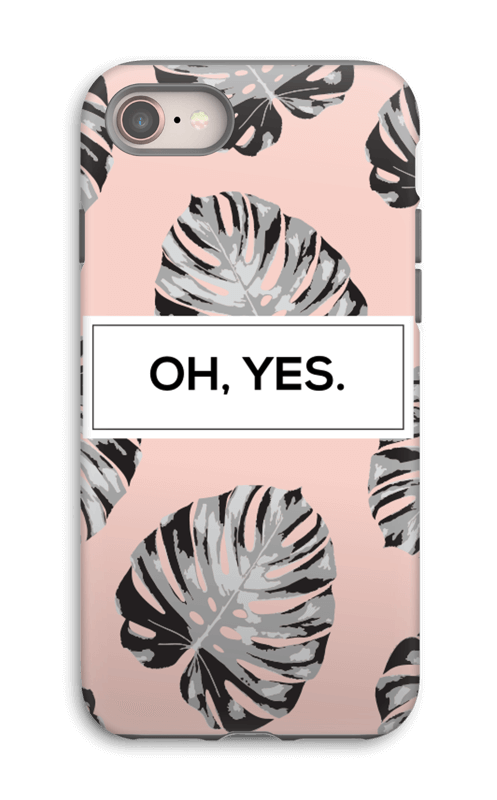 Oh yes saumon Coque IPhone 8 tough