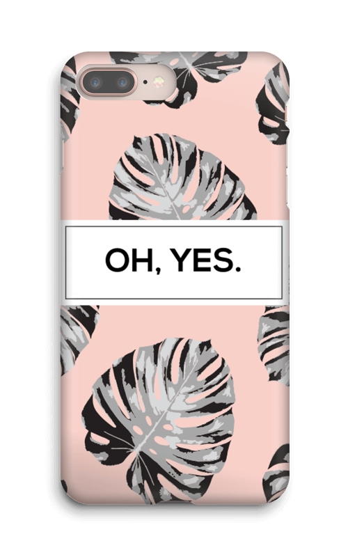 Oh yes saumon Coque IPhone 8 Plus