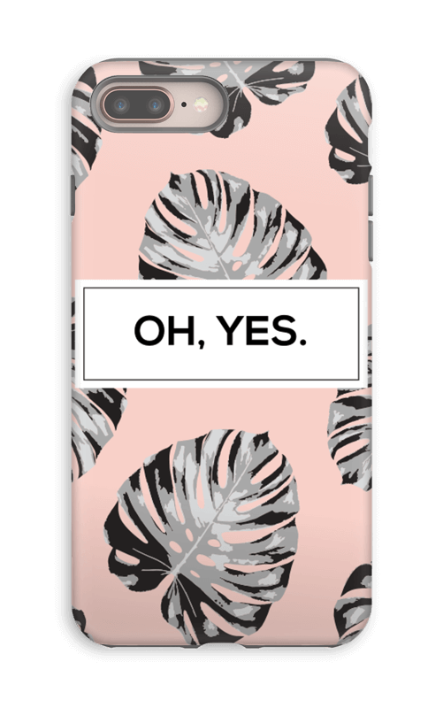 Yes-persikka kuoret IPhone 8 Plus tough