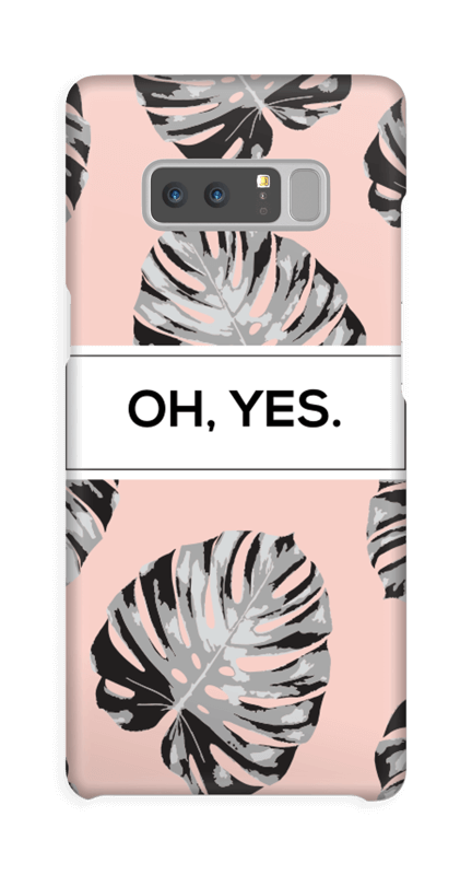 Oh yes saumon Coque Galaxy Note8