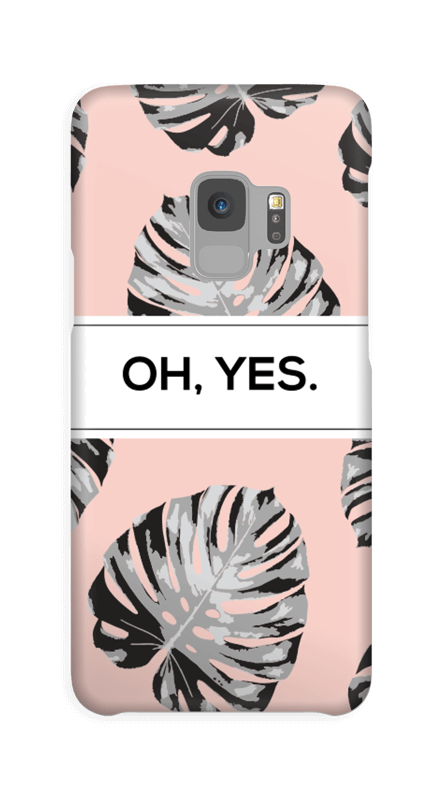Oh yes saumon Coque Galaxy S9