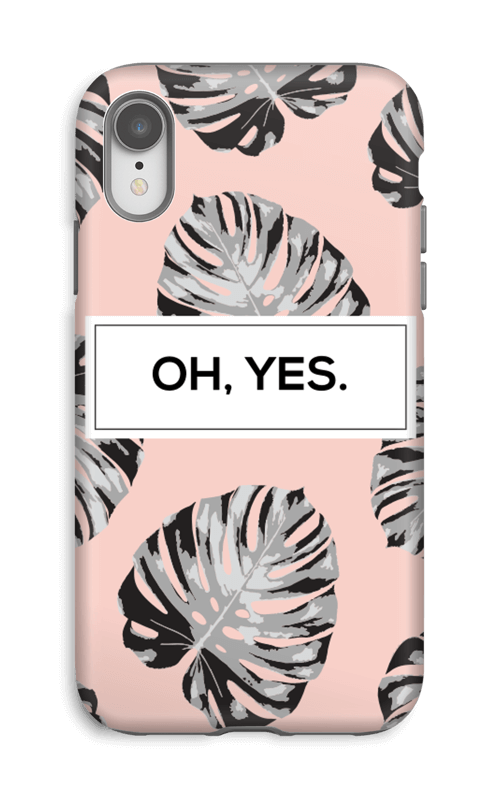 Oh yes saumon Coque IPhone XR tough