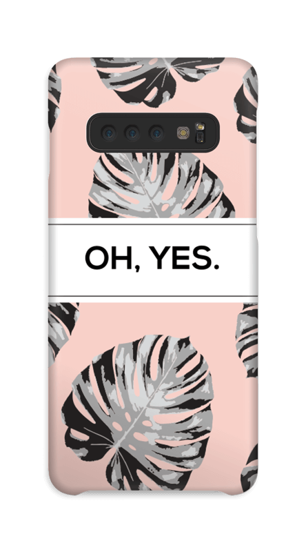 オーイエス サーモンピンク Caseapp