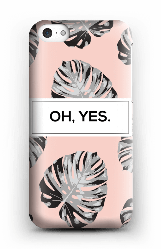 Oh yes saumon Coque IPhone 5c