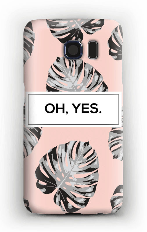 Oh yes saumon Coque Galaxy S6