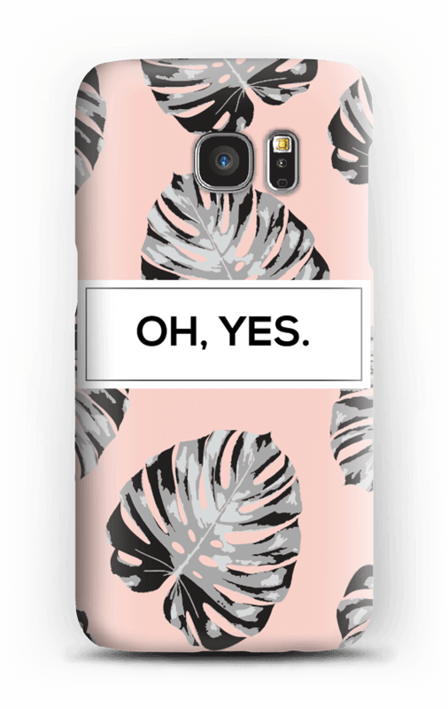 Oh yes saumon Coque Galaxy S7
