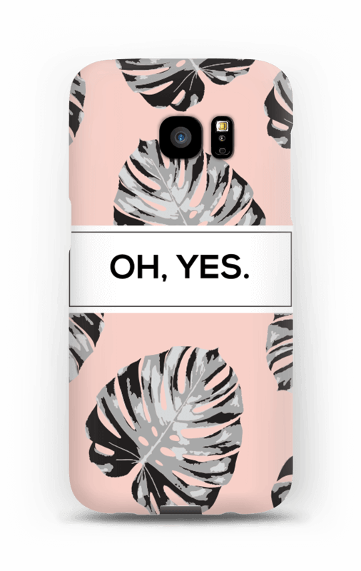 Oh yes saumon Coque Galaxy S7 Edge