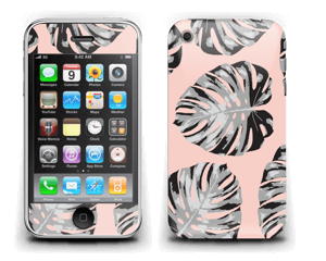 Pink leaves Skin IPhone 3G/3GS
