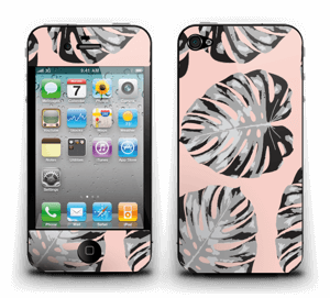 Pink leaves Skin IPhone 4/4s