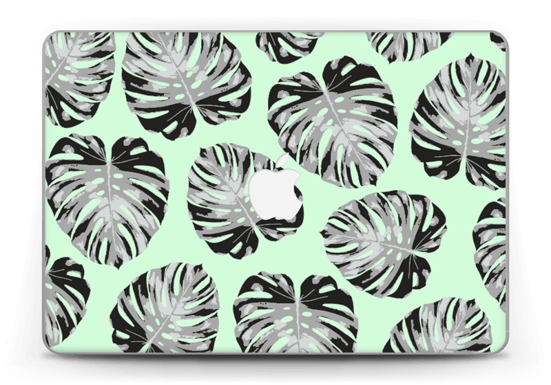 Feuilles turquoise Skin MacBook Pro Retina 13” 2015